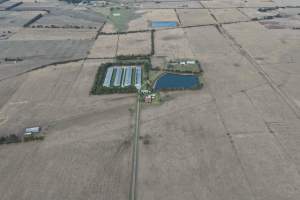 Drone Flyover - Captured at Unknown broiler farm, Clyde VIC Australia.