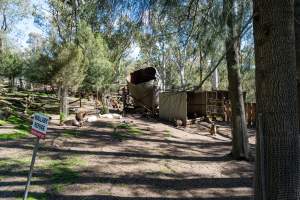 Wallaby refuge area - Captured at Gorge Wildlife Park, Cudlee Creek SA Australia.