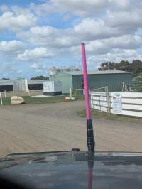 Signage (RSPCA check in) - Captured at Pirlac 1 Broiler Farm, Inverleigh VIC Australia.