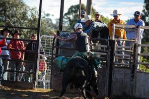 Bucking Bulls Australia Event - Bucking Bulls Australia event, run by Yass Rodeo. Activities such as Bull Riding and Trick Horse Riding occurred during this event. - Captured at Yass Show Society - Rodeo Arena, Yass NSW Australia.