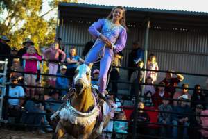 Bucking Bulls Australia Event - Bucking Bulls Australia event, run by Yass Rodeo. Activities such as Bull Riding and Trick Horse Riding occurred during this event. - Captured at Yass Show Society - Rodeo Arena, Yass NSW Australia.