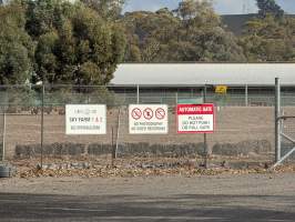 Signage - Captured at Sky Farm 1 & 2 – Kinross Farms (Pace Farm), Euroa VIC Australia.