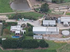 Drone Flyover - Captured at Newpark Dairy, Mountain View VIC Australia.