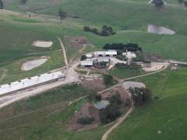 Drone Flyover - Captured at Newpark Dairy, Mountain View VIC Australia.