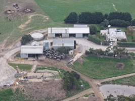Drone Flyover - Captured at Newpark Dairy, Mountain View VIC Australia.