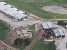 Drone Flyover - Captured at Newpark Dairy, Mountain View VIC Australia.