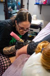 Right To Know: Tattoo Flash Day Fundraiser - Photos from Farm Transparency Project fundraising day to raise money for the High Court.
Held at the Admirals Arms Tattoo Studio in Monnee Ponds.
Tattoo Artists
Molly J (mollyj_tattoo)
Courtney - Puddy Tatts (courtelisetattoo)
Valentin Sullivan (valentin.sullivan.tattoos)
Jess Cappelli (liljtattoos)
Other artists
Jess Harts (jess_hartartist)
Wren (pigeonwren.art)
Tammy Leigh (tammyleightattoos)