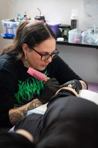 Right To Know: Tattoo Flash Day Fundraiser - Photos from Farm Transparency Project fundraising day to raise money for the High Court.
Held at the Admirals Arms Tattoo Studio in Monnee Ponds.
Tattoo Artists
Molly J (mollyj_tattoo)
Courtney - Puddy Tatts (courtelisetattoo)
Valentin Sullivan (valentin.sullivan.tattoos)
Jess Cappelli (liljtattoos)
Other artists
Jess Harts (jess_hartartist)
Wren (pigeonwren.art)
Tammy Leigh (tammyleightattoos)
