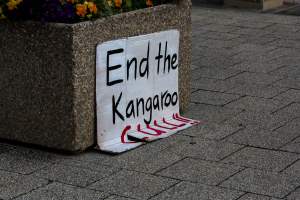 Walk for Justice for ACT Kangaroos 2025 - Photos taken at the Walk for Justice for ACT Kangaroos, to call for an end to the annual kangaroo cull in Canberra. This event was hosted by Animal Defenders Office, Save Canberra's Kangaroos, and Animal Liberation ACT. - Captured at ACT.