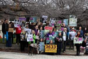 Rally Against the Kangaroo Cull 2026 - Photos taken at a Rally against the annual Kangaroo Cull in Canberra, 2026. This rally was hosted by Animal Defenders Office, Save Canberra's Kangaroos, Animal Liberation ACT, and Animal Justice Party ACT. - Captured at ACT.