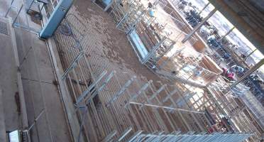 Workers in calf pens at dairy farm - Screenshot from hidden camera - Captured at Minko North Dairy, Korunye SA Australia.