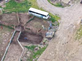 Drone flyover - Drone footage of illegal horse knackery - Captured at Peter Loffel's Illegal Knackery, Mooroopna VIC Australia.