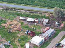 Drone flyover - Drone footage of illegal horse knackery - Captured at Peter Loffel's Illegal Knackery, Mooroopna VIC Australia.