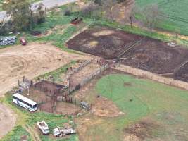 Drone flyover - Drone footage of illegal horse knackery - Captured at Peter Loffel's Illegal Knackery, Mooroopna VIC Australia.