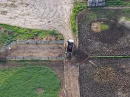 Standardbred horse slaughter - Drone footage of illegal horse knackery - Captured at Peter Loffel's Illegal Knackery, Mooroopna VIC Australia.