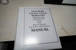 Goulburn Valley Stock Removers - manual - Handheld photos taken at Goulburn Valley Stock Removers, owned by horse dealer Peter Loffel. Ex-racehorses are illegally killed on his residential property then transported to the knackery, where they are processed into pet food. The knackery also processes dead cows, mainly dairy cows. - Captured at Goulburn Valley Stock Removers, Shepparton North VIC Australia.
