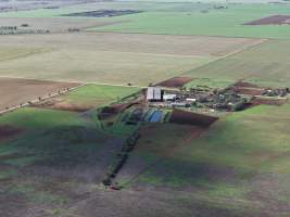 Drone flyover of dairy farm - Captured at Minko North Dairy, Korunye SA Australia.