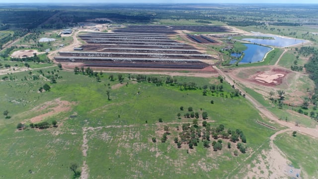 Drone flyover of Stanbroke feedlot 2017