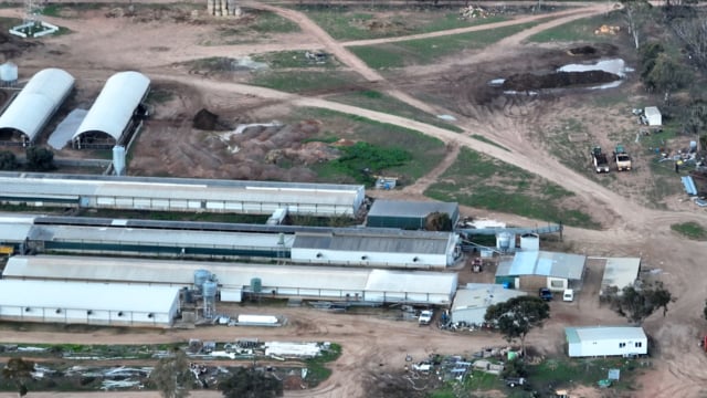 Finniss Park Piggery - Drone & outside