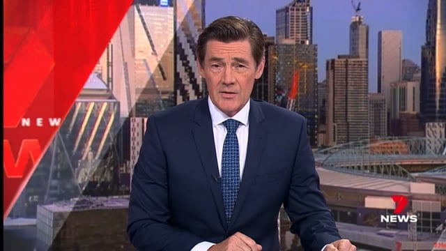 7 News Victoria coverage of the Benalla abattoir shut-down action