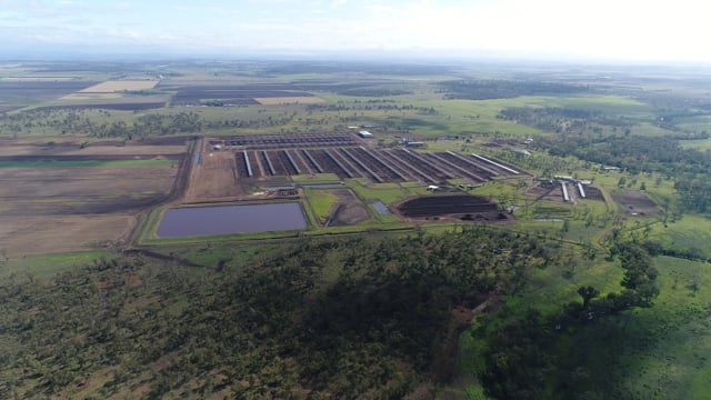 Drone flyover of Kerwee feedlot 2017